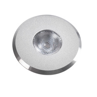 LED závěsná akcentní lampa 1,2W 110lm 3000K teplá bílá 90° Circular Aluminium Haxa-Dso Kanlux