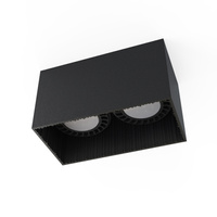 GROOVE 9316 Nowodvorski stropní svítidlo černé 2xGU10 Bodové povrchové moderní