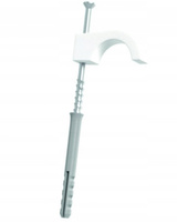 HP-1K montážní konzola s jedním hákem + rozšiřovací hmoždinka 50ks ECOLIGHT