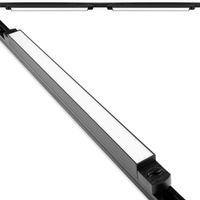 Sada osvětlovacích kolejnic 2m kolejnice + 2x LED kolejnicové lampy 30W 4000K černá