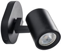 Nástěnné svítidlo Stropní svítidlo Nastavitelné LED GU10 Round Black Laurin Kanlux