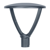 LED průmyslová pouliční lampa 29W 3538lm 2200/2700K IP66 šedá městská lucerna Ledvance