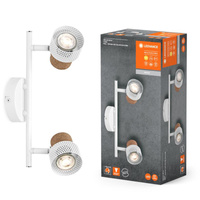 Stropní nástěnné svítidlo LED Nástěnné povrchové svítidlo 6,8 W 460lm 3000K Teplé stmívatelné dekorativní bílé bodové svítidlo Ledvance