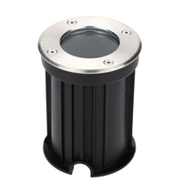 Podlahové kulaté svítidlo GU10 IP67 Chrome Ingress Kobi