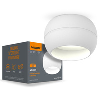 Povrchové svítidlo SPOT 1x GX53 White Videx