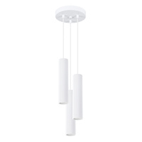 Stropní závěsné svítidlo Tuba Spot 3x GU10 White Carbon Deep Space SL.1538 Sollux