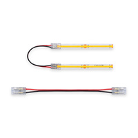 Oboustranný konektor 10 cm pro 8mm LED COB pásek Kobi
