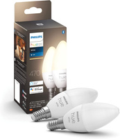2PAK LED žárovka E14 B39 5,5W 2700K teplá PHILIPS HUE White Bluetooth Zigbee