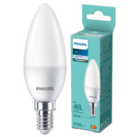 LED žárovka E14 Candle B35 6W = 48W 620lm 4000K Neutral Essential Philips