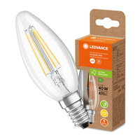 LED žárovka B35 E14 2,5W = 40W 470lm 2700K teplá bílá FILAMENT LEDVANCE