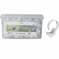 UP-22 držák na kabely. bílý. 200 ks ECOLIGHT