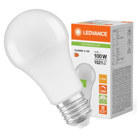 LED žárovka E27 A60 14W = 100W 1521lm 2700K Warm 200° Dimmable Ledvance