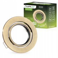 Halogenová Podhledové svítidlo GU10, MR16 Nastavitelná Kulatá Antický Plech AURELI LUMILED