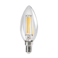 LED žárovka E14 Edison C35 4,5W = 40W 470lm 2700K Warm Clear XLED Filament Kanlux