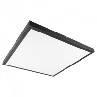LED panel 60x60 Zásobník pro povrchovou montáž 50W 4500lm 4000K Neutral Black Ecolight