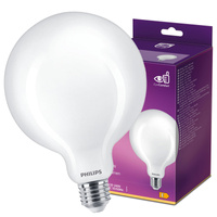 Globe E27 G120 LED žárovka 8.5W = 75W 1055lm 2700K Teplá bílá Filament Milky PHILIPS