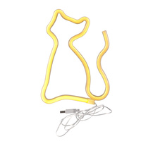 Dekorativní LED lampa na baterie 3W White Neon Sanico Goldlux