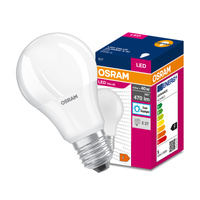 LED žárovka E27 A60 5.5W = 40W 470lm 6500K Studená bílá 240° OSRAM Hodnota