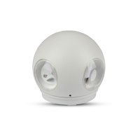 LED nástěnné svítidlo 4W 4000K IP65 4-Light Round White VT-834 V-TAC