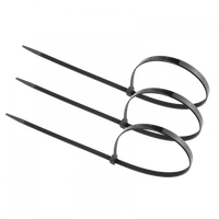Kabelové stahovací pásky 7,6x500 mm černé UV TRACKS Zipové stahovací pásky OK-76500B .MORE 50 ks.