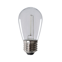 LED žárovka E27 ST45 0,9W 8lm Modrá transparentní ST45 Filament Kanlux