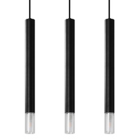 WEZYR LED závěsné stropní svítidlo 3xG9 černé SOLLUX