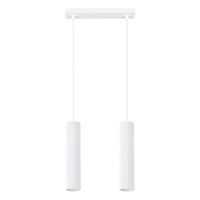 Stropní závěsné svítidlo Tuba Spot 2x GU10 White Carbon Deep Space SL.1536 Sollux