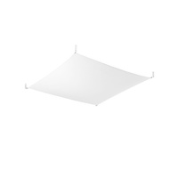Svítidlo pro povrchovou montáž LUNA 2 4xG13 9W 3000K Plafond Minimalist square white SOLLUX