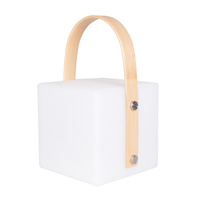 LED přenosná kempingová lampa 0,5W 3000K RGBW bílá IP44 Mallorca Sanico Goldlux