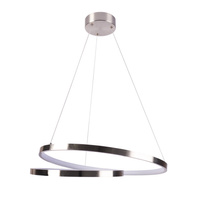 LED stropní závěsné svítidlo 40W 3700lm 4000K neutrální stříbrná ZEFIRA Sanico Goldlux