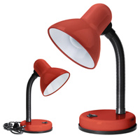 Stolní lampa Stolní svítidlo Nastavitelná E27 Červený úsměv Kobi