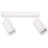 Nástěnné a stropní bodové svítidlo 2x GU10 White PARIS Sanico Goldlux