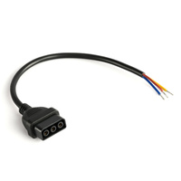 Napájecí zástrčka 30 cm 230V černá VL-BNL02-F01B VIDEX