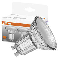 2x LED PAR16 s reflektorem GU10 2,6W = 35W 230lm 2700K Warm 36° STAR Osram