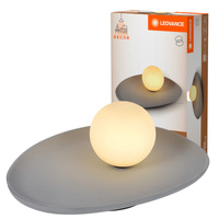 Stolní lampa Stolní svítidlo Stojací dekorativní G9 šedá USB-C Dekor Ledvance