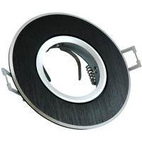 Pohyblivé kulaté stropní svítidlo WEST OPAL Black GOLDLUX (Polux)