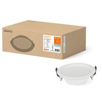 LED panelové bodové svítidlo 14W 1330lm 6500K Cold Dimmable Mesh White Downlight Ledvance