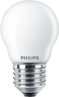 LED kulová žárovka E27 P45 6.5W = 60W 806lm 2700K Teplá bílá vlákno Mléčné PHILIPS