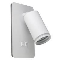 Nástěnná lampa 6W 300lm 4000lm Neutrální 120° 1 xGU10 Bílá PARIS Sanico Goldlux