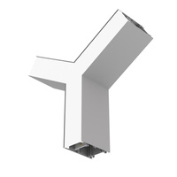 Lineární svítidlo konektor 10,2W 1350lm CCT tvaru Y šedá Kancelářské lineární svítidlo Ledvance