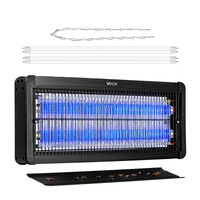 Elektrická stojací lampa s insekticidní pastí 180m2 černá IKV-40W VAYOX