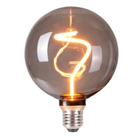 LED žárovka G125 E27 4W 160lm 1800K Warm 320° Dekorativní DECOVINTAGE Sanico Goldlux