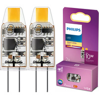 2x LED žárovka G4 Capsule 1W = 10W 100lm 2700K Warm 12V Philips