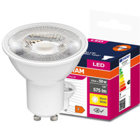 LED žárovka GU10 6.9W = 50W 575lm 3000K Teplá bílá 120° OSRAM Hodnota