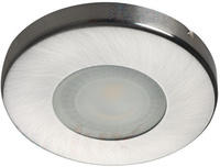 Halogenová bodová LED GU5.3 Round Nickel IP44 Marin Kanlux pro zápustnou montáž