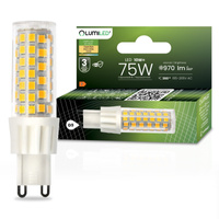 Žárovka LED G9, KAPSLE 10W = 75W 970lm 3000K Teplá bílá 360° LUMILED