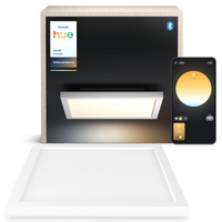 Panelové LED stropní svítidlo pro povrchovou montáž 30x30 cm 19W 1940lm IP20 White Ambiance TW White Smart SMART Zigbee Bluetooth Aurelle Philips HUE