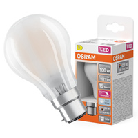 LED žárovka A60 B22d 11W = 100W 1521lm 4000K Neutrální CRI90 300° Stmívatelné vlákno SUPERSTAR PLUS CLASSIC Osram