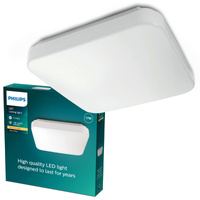 LED stropní přisazené svítidlo MAUVE 17W 2700K 32cm čtvercové PHILIPS