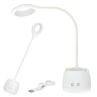 LED dobíjecí stolní lampa 5W 180lm bílá Lusia LED2B Kobi